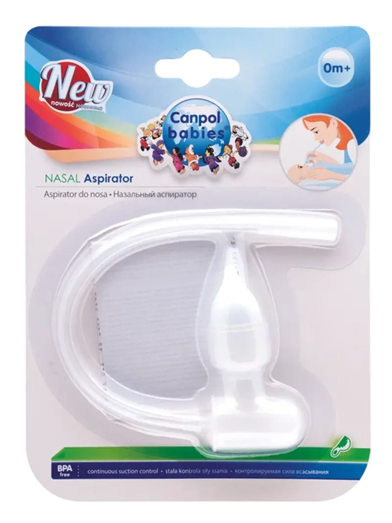 Аспиратор назальный Canpol Babies силиконовый