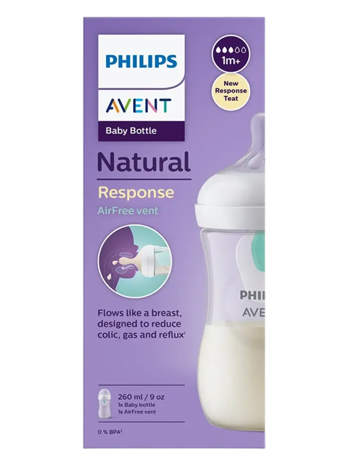 Бутылочка для кормления Philips Avent Natural Response AirFree Бутылочка для кормления Philips Avent Natural Response AirFree