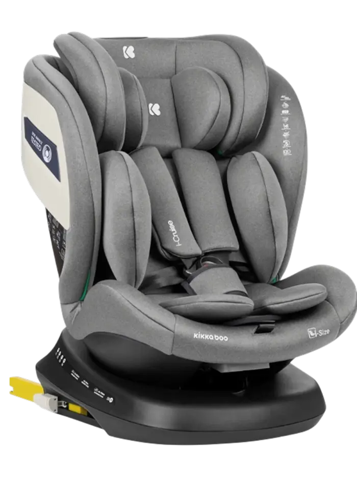 Детское автокресло с креплением Isofix KikkaBoo Shift Light Grey (9-36 кг)