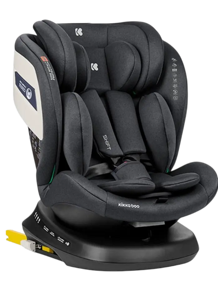 Детское автокресло с креплением Isofix KikkaBoo Shift Black (9-36 кг) Детское автокресло с креплением Isofix KikkaBoo Shift Black (9-36 кг)