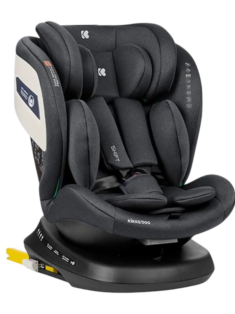 Детское автокресло с креплением Isofix KikkaBoo Shift Black (9-36 кг)