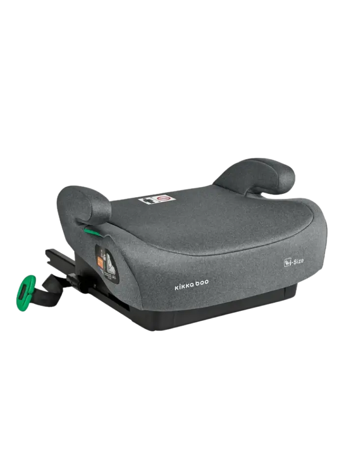 Детский бустер стандарта i-Size KikkaBoo i-Tip Dark Grey (125-150 см / 22-36 кг)