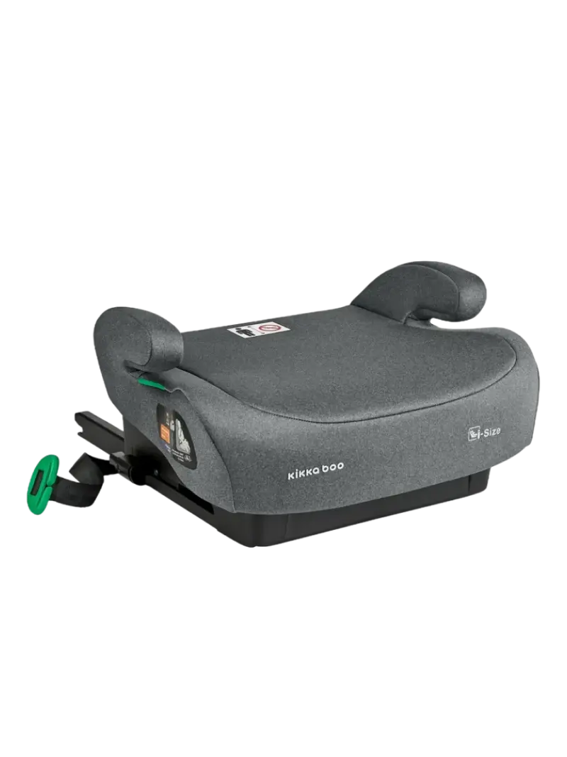 Детский бустер стандарта i-Size KikkaBoo i-Tip Dark Grey (125-150 см / 22-36 кг)