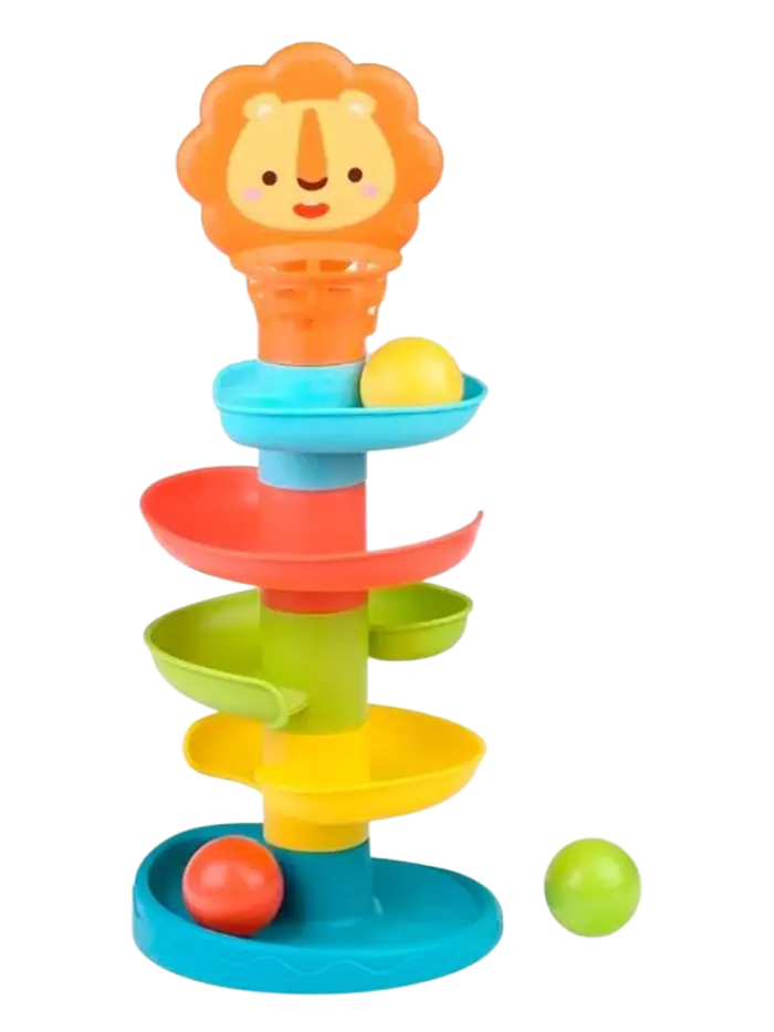 Развивающая игрушка Башня-горка с шариками Huanger