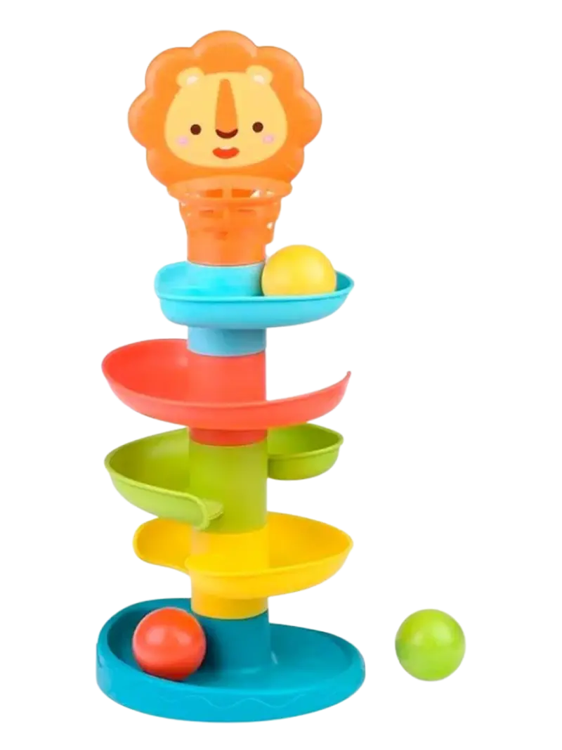 Развивающая игрушка Башня-горка с шариками Huanger
