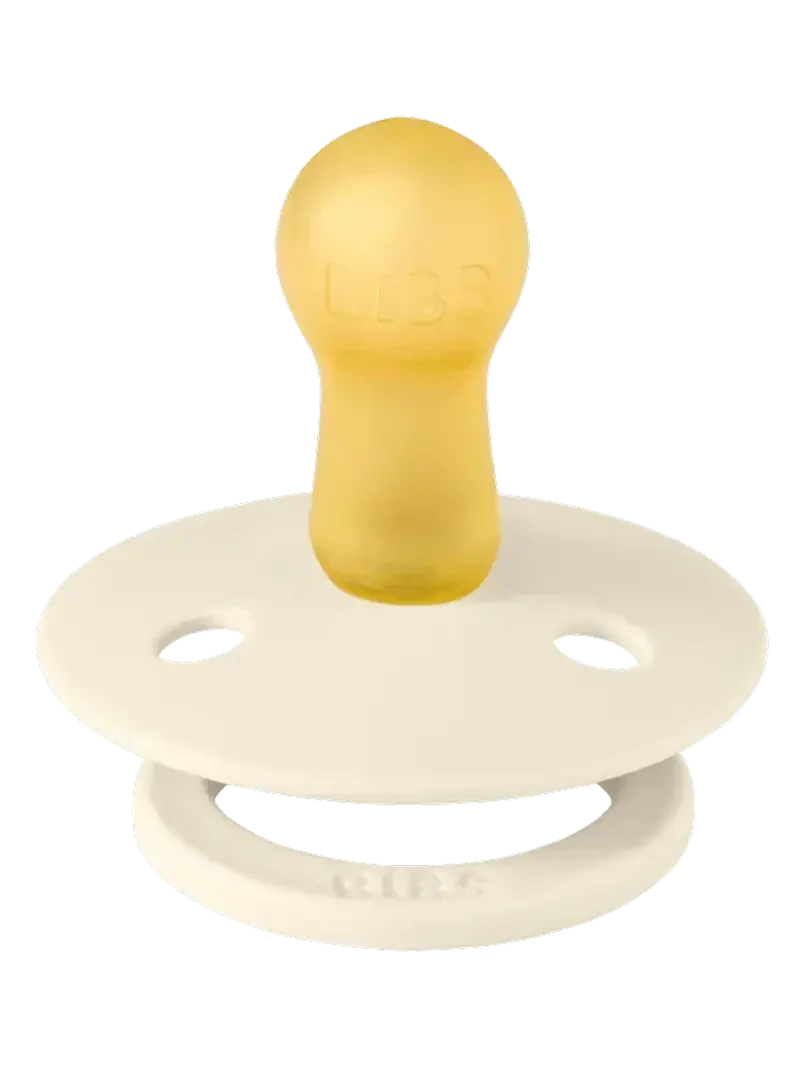 Набор латексных пустышек BIBS Studio Colour Pin Ivory Vanilla 2шт