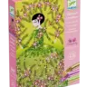 Набор для творчества Блестящие картины DJECO Glitter dresses