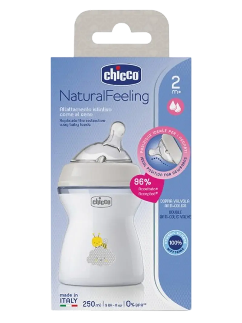 Бутылочка для кормления Chicco Natural Feeling