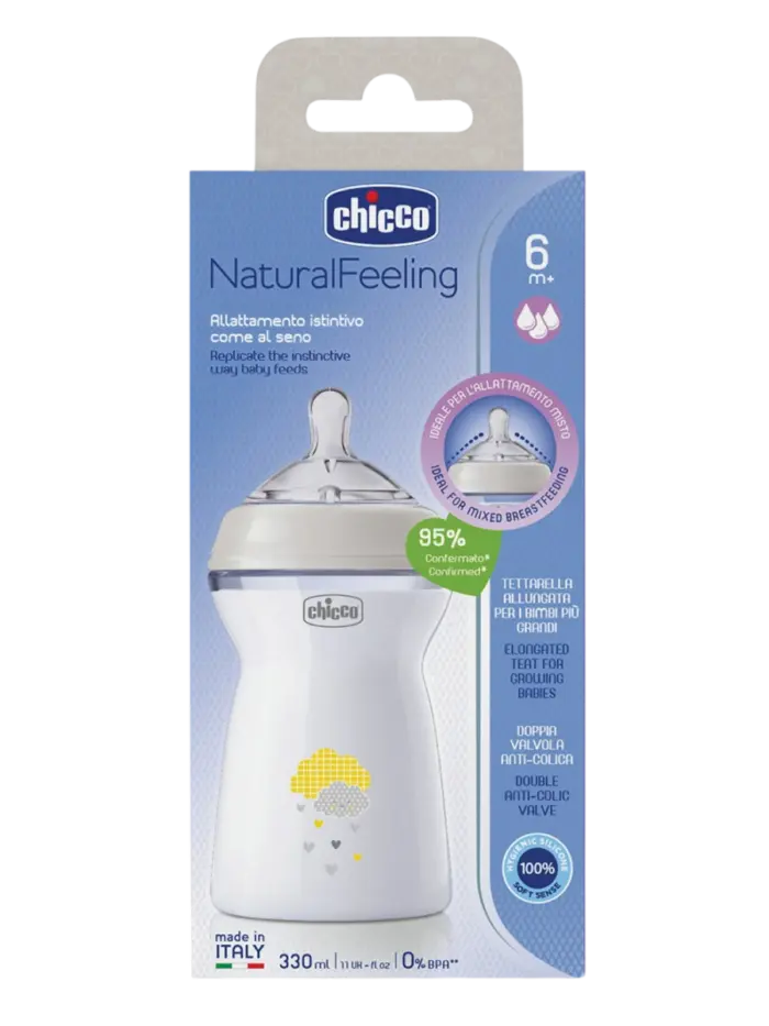 Бутылочка для кормления Chicco Natural Feeling Бутылочка для кормления Chicco Natural Feeling