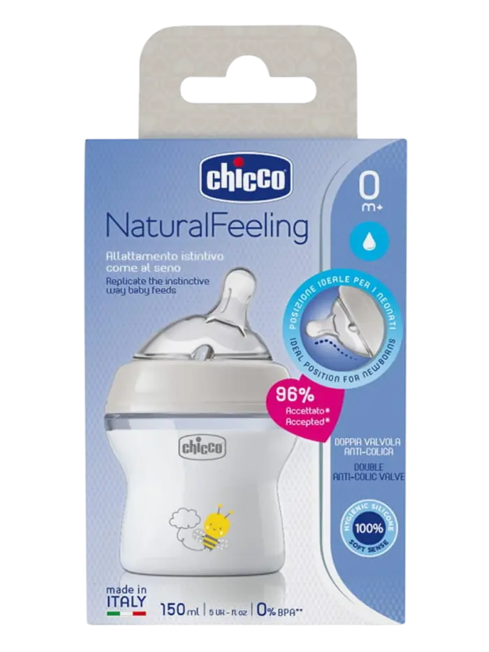 Бутылочка для кормления Chicco Natural Feeling
