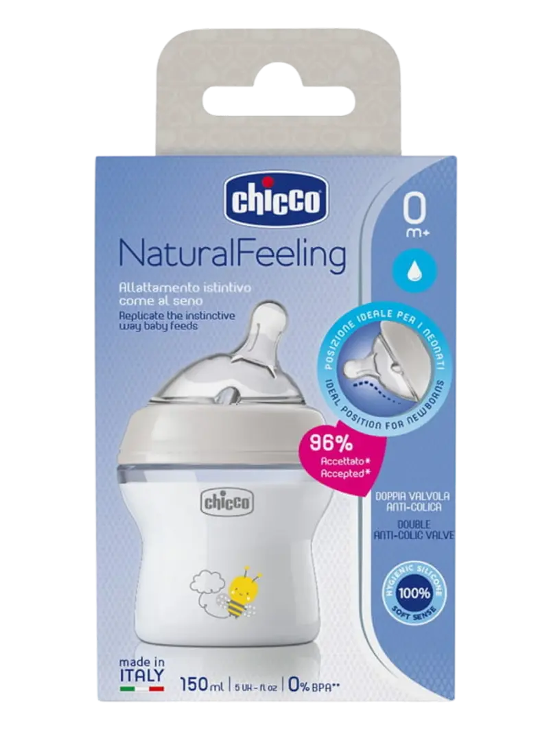 Бутылочка для кормления Chicco Natural Feeling