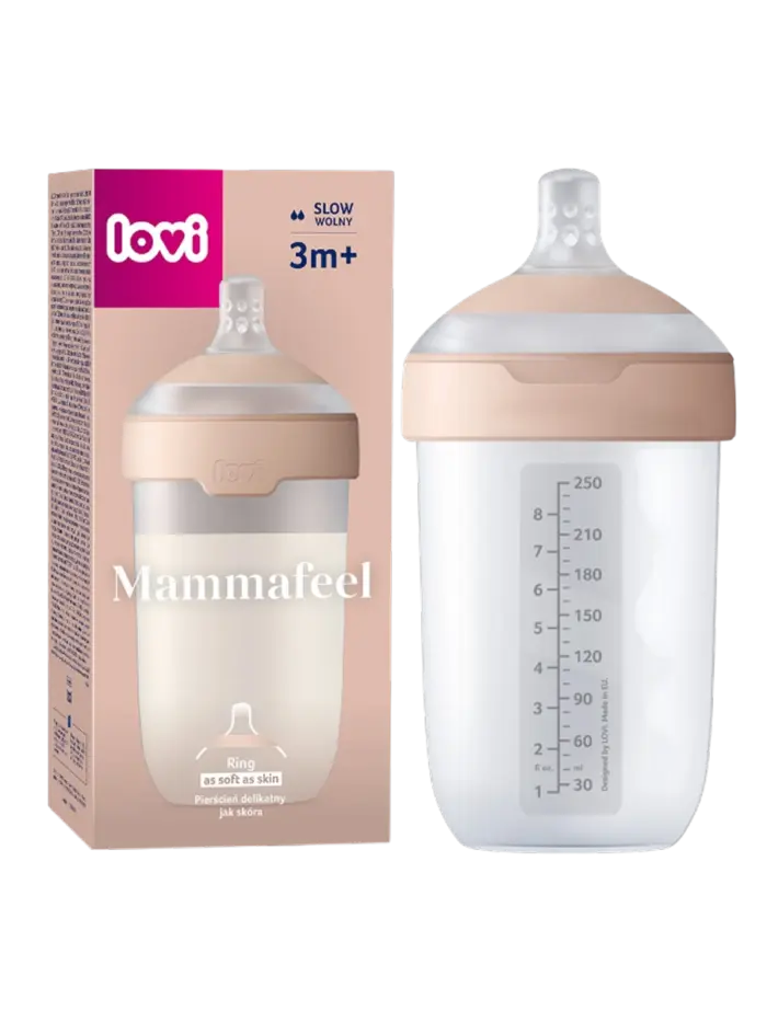 Бутылочка силиконовая LOVI Mammafeel Бутылочка силиконовая LOVI Mammafeel