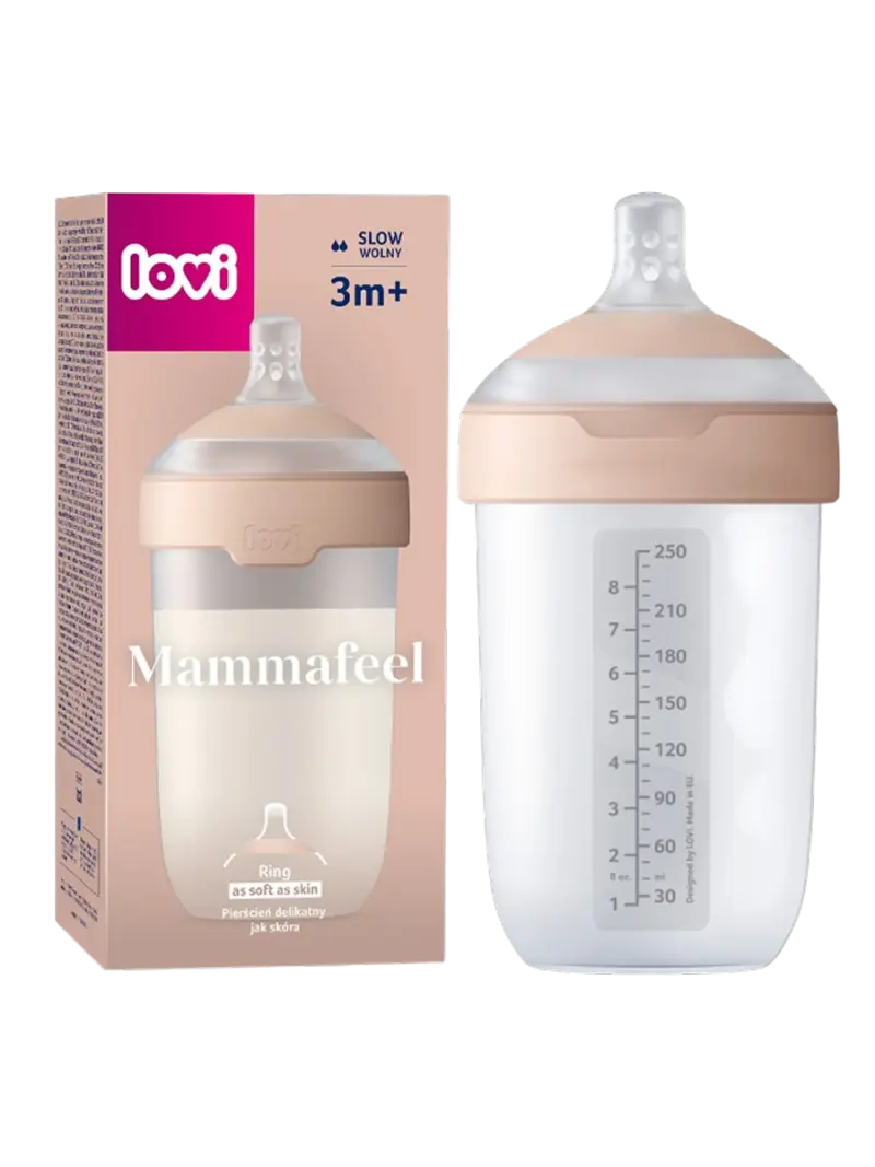 Бутылочка силиконовая LOVI Mammafeel