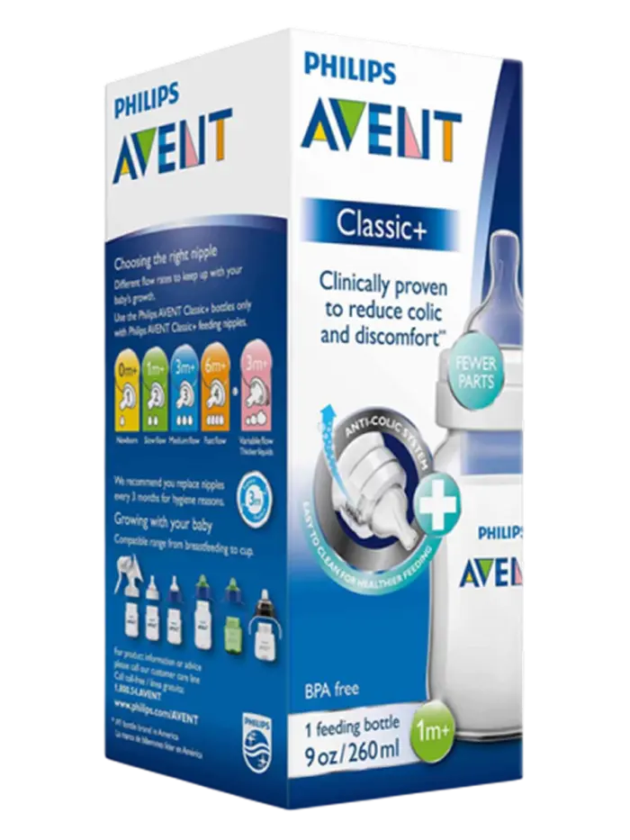 Бутылочка антиколиковая Philips Avent Anti-colic 1+ мес