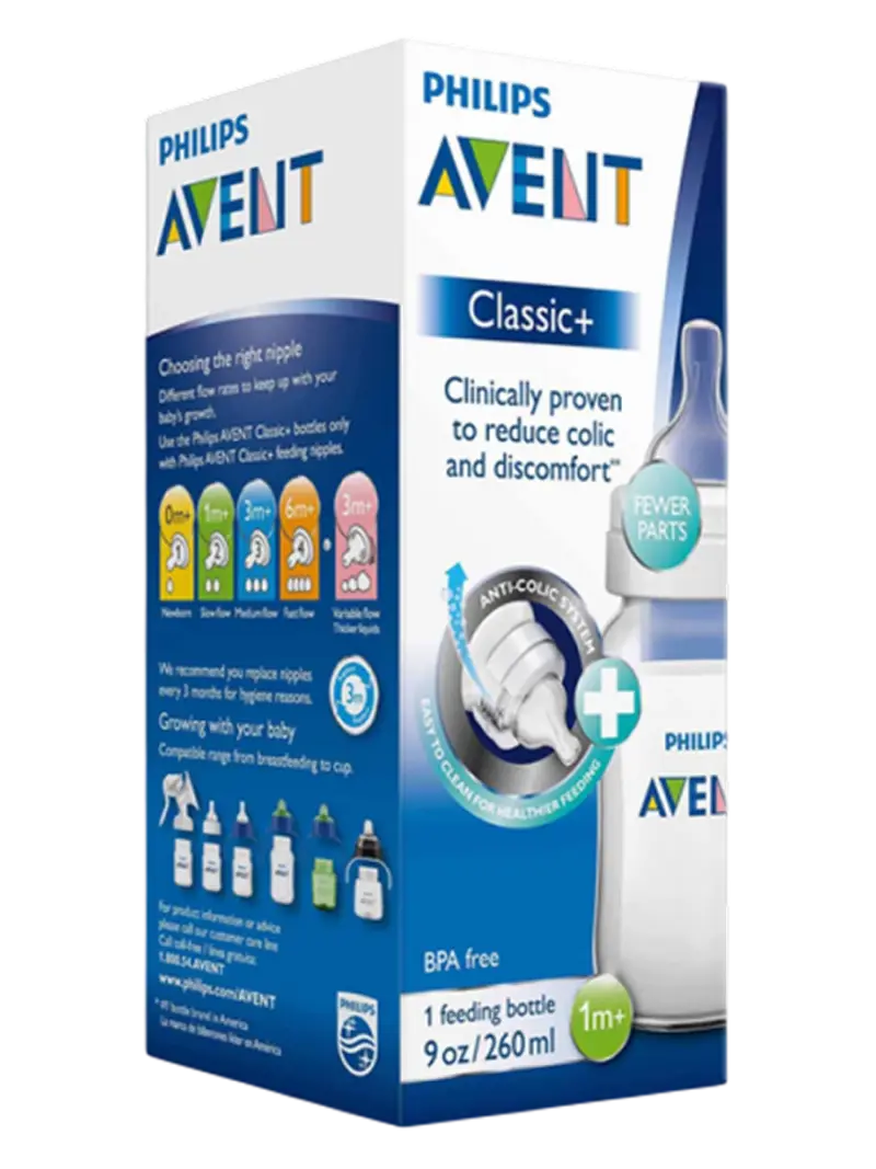 Бутылочка антиколиковая Philips Avent Anti-colic 1+ мес