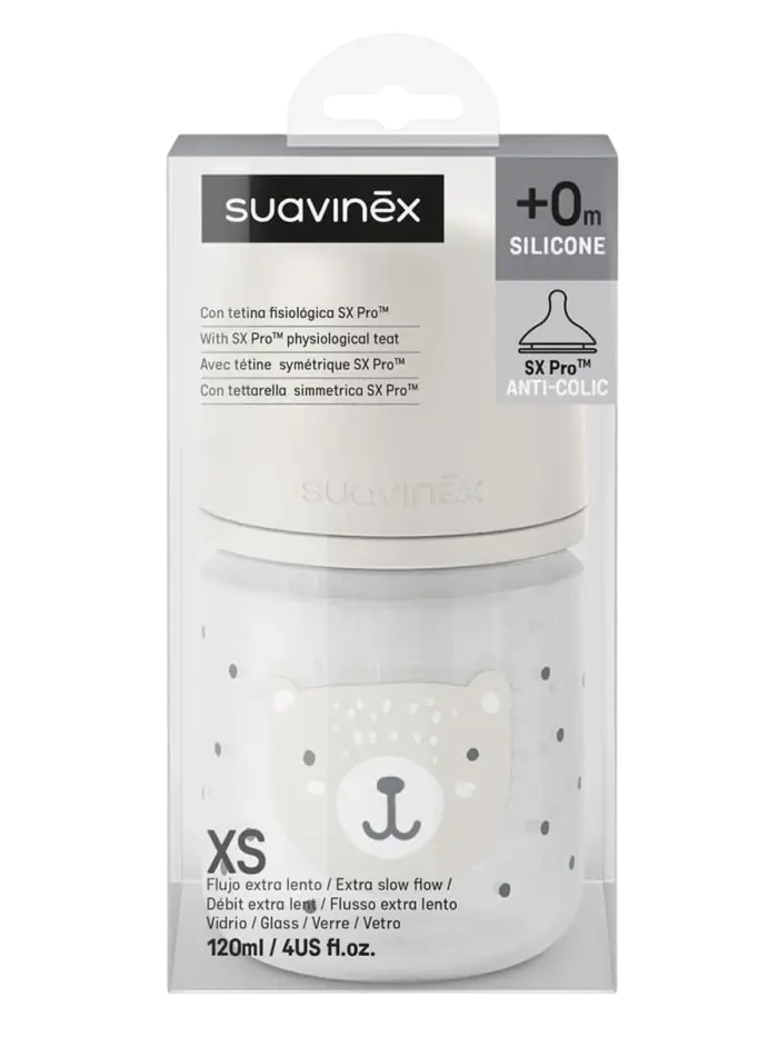 Бутылочка стеклянная Suavinex Wild Бутылочка стеклянная Suavinex Wild