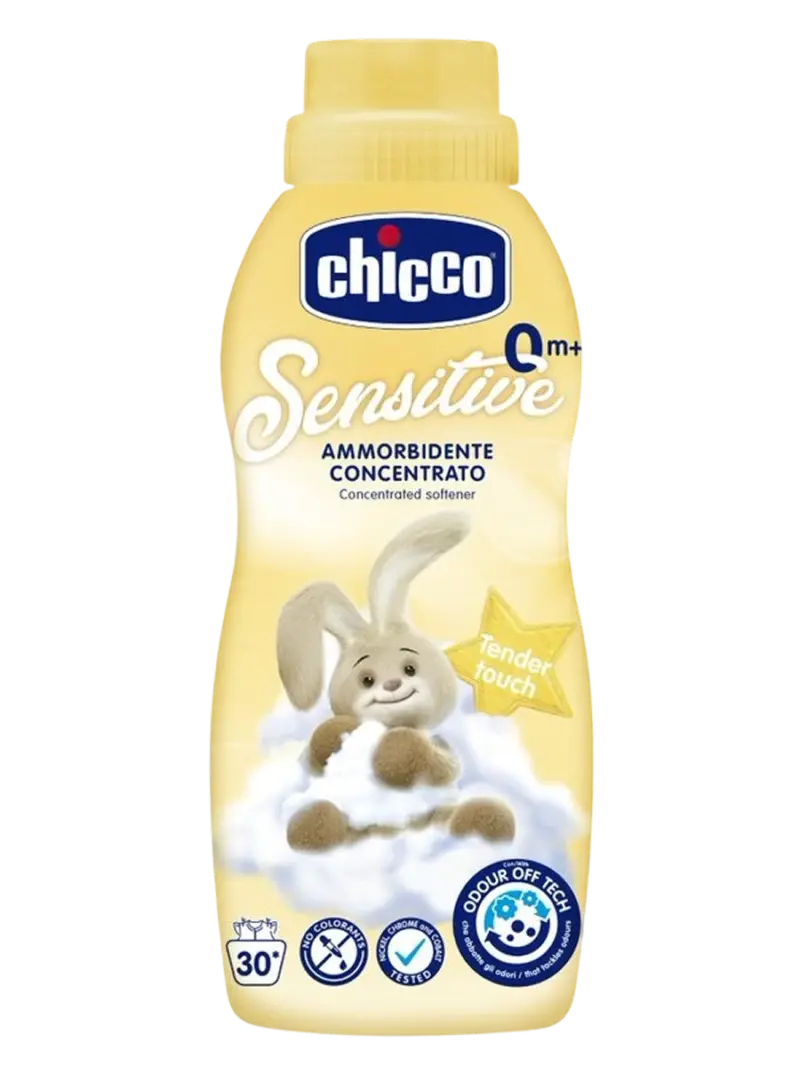 Кондиционер для детского белья Chicco Tender Touch с тальком 0+ мес