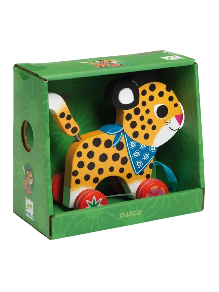 Игрушка-каталка деревянная Djeco Игрушка-каталка деревянная Djeco