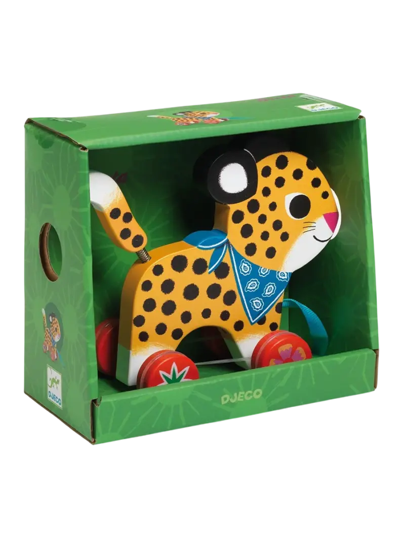 Игрушка-каталка деревянная Djeco