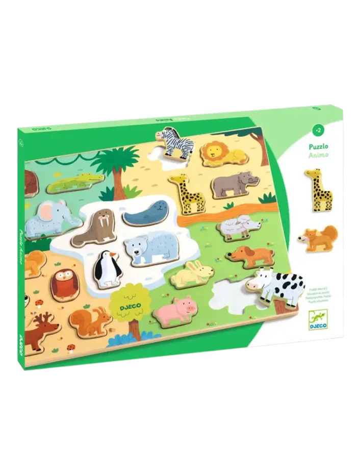 Пазл деревянный DJECO Puzzlo