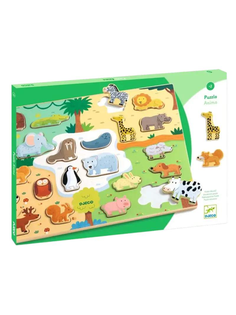 Пазл деревянный DJECO Puzzlo