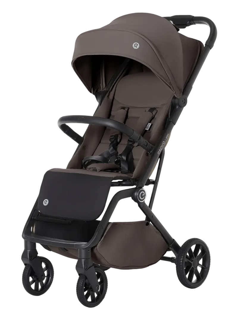 Легкая прогулочная коляска с плавным ходом Espiro Else Smokey Brown