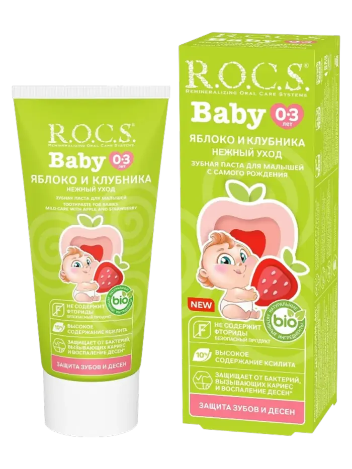 Детская зубная паста R.O.C.S. Baby Нежный уход