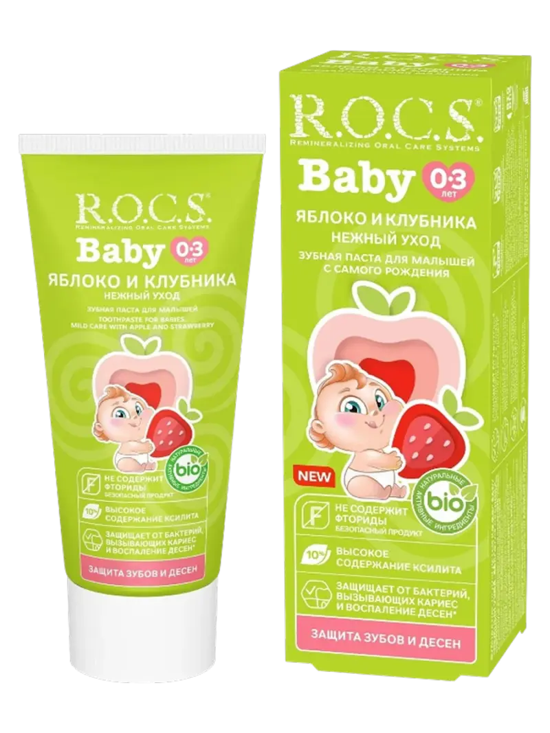 Детская зубная паста R.O.C.S. Baby Нежный уход