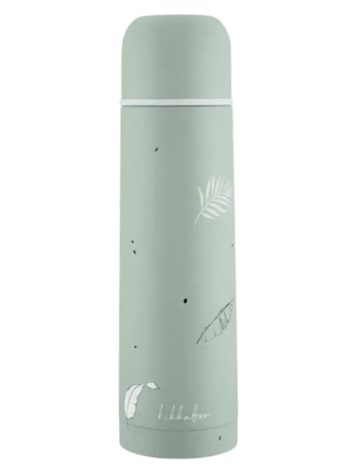 Термос детский из нержавеющей стали KikkaBoo Flora Sage 500мл