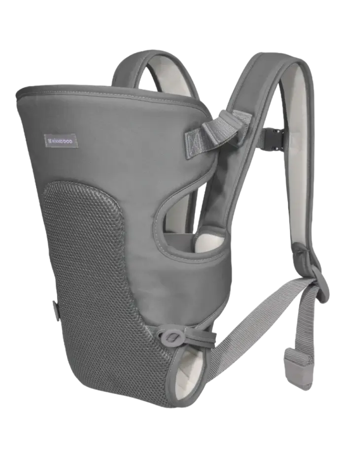 Дышащий эрго-рюкзак переноска с сеткой KikkaBoo Myra Mesh Grey