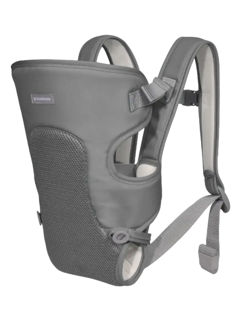 Ergo Ryukzak Kikkaboo Myra Grey Дышащий эргорюкзак переноска с сеткой kikkaboo myra mesh grey