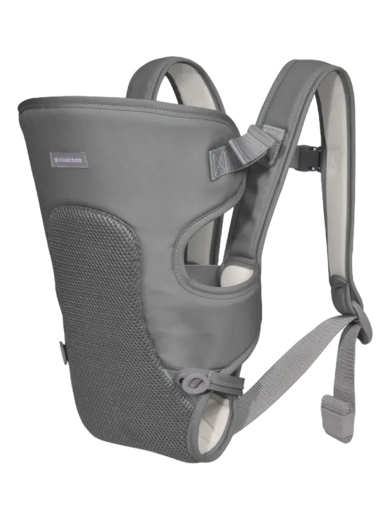 Дышащий эрго-рюкзак переноска с сеткой KikkaBoo Myra Mesh Grey