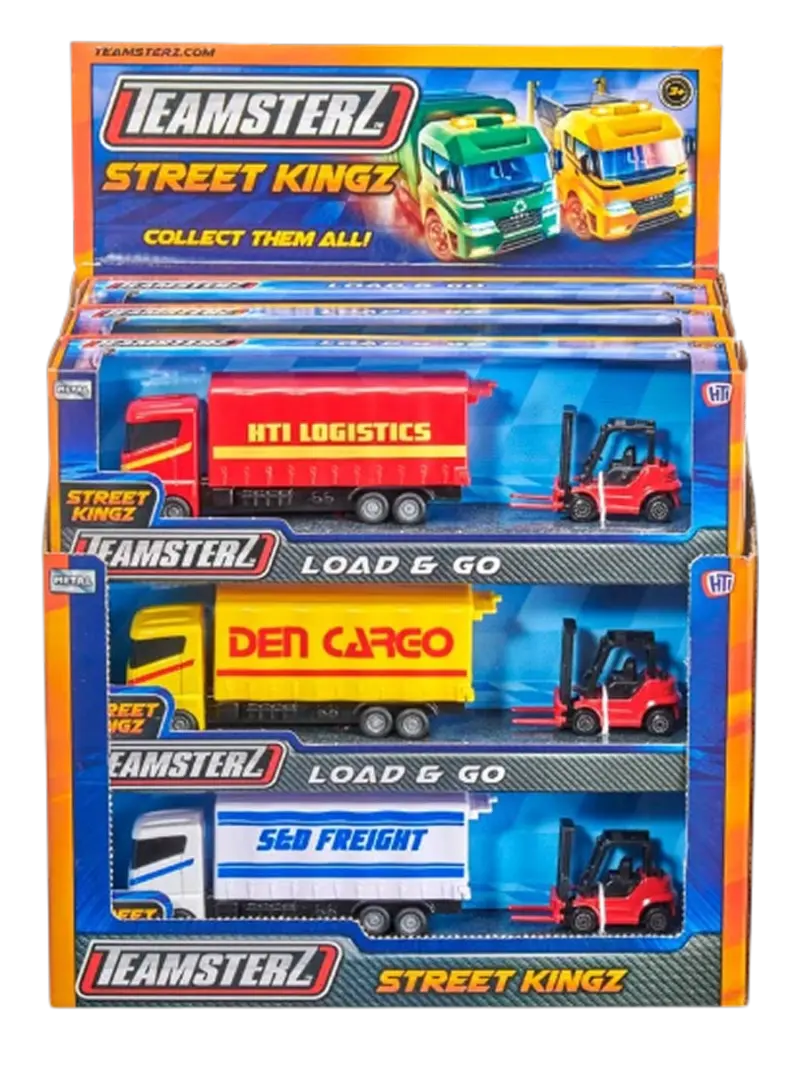 Машинка игрушечная HTI Teamsterz Street Kingz Load & Go