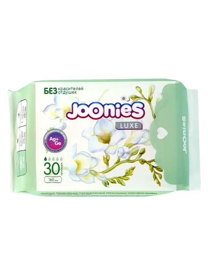 Прокладки гигиенические женские Joonies Luxe Прокладки гигиенические женские Joonies Luxe