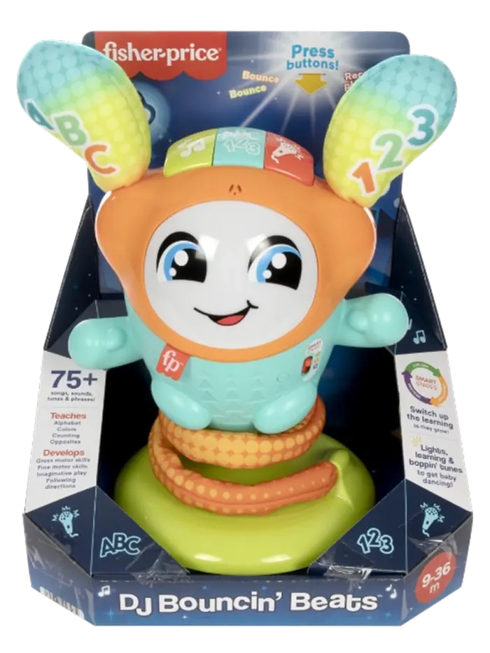 Игрушка интерактивная Fisher Price DJ Попрыгунчик