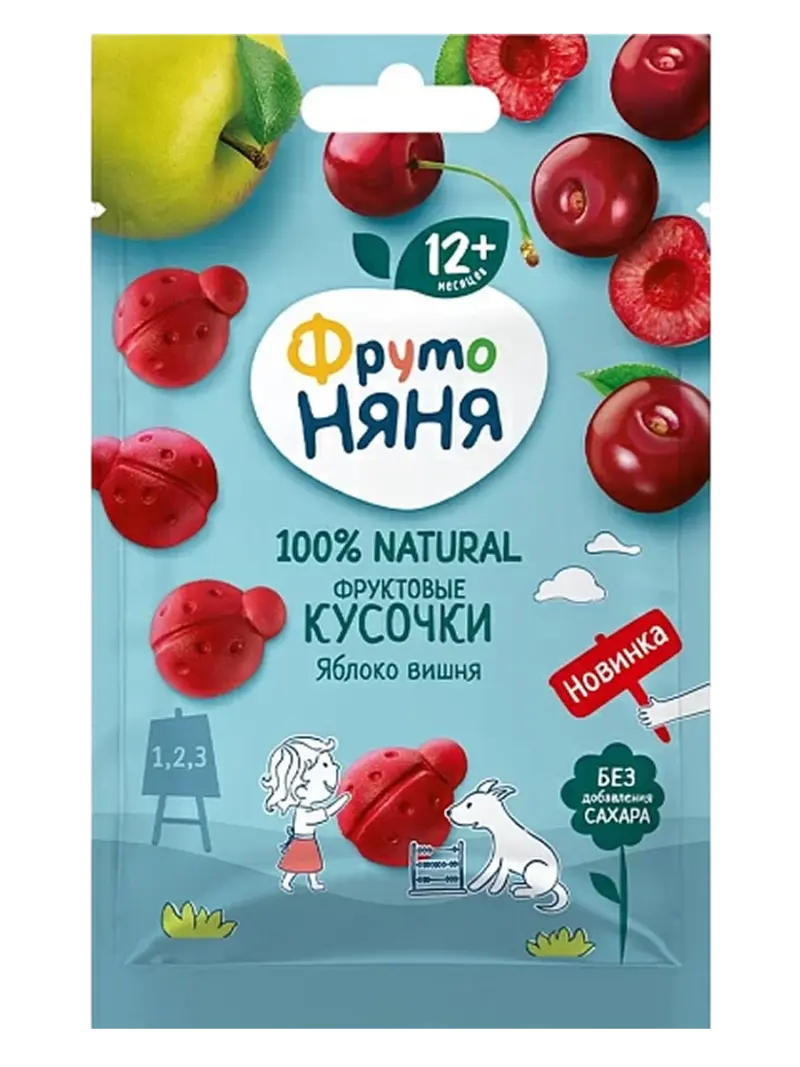 Детские фруктовые кусочки ФрутоНяня Детские фруктовые кусочки ФрутоНяня