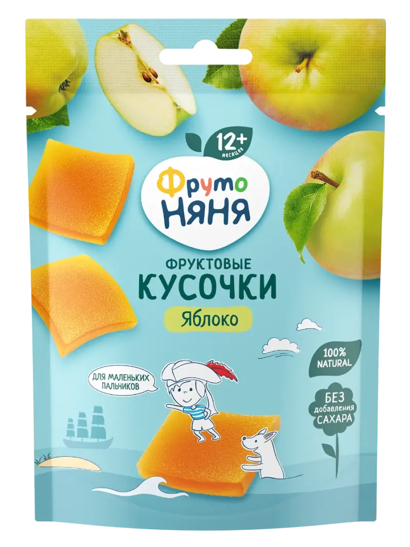 Детские фруктовые кусочки ФрутоНяня