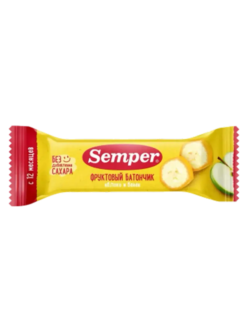 Снеки детские Semper фруктовый ломтик