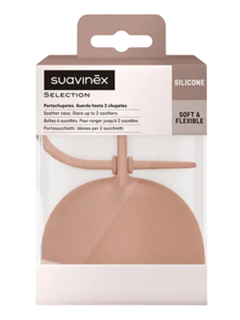 Контейнер для пустышки Suavinex красный