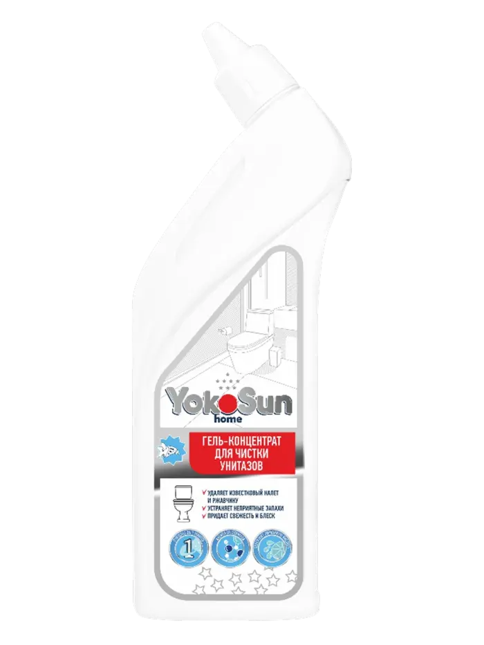 Гель-концентрат для чистки унитазов YokoSun