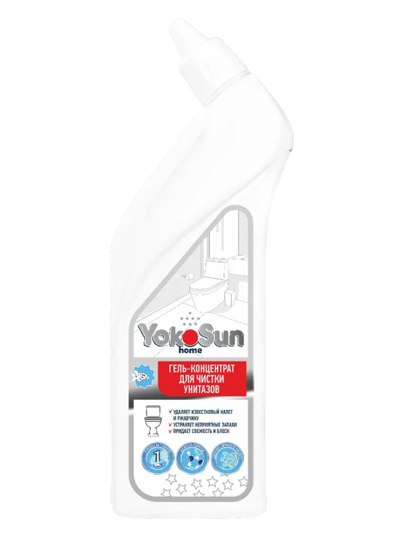 Гель-концентрат для чистки унитазов YokoSun