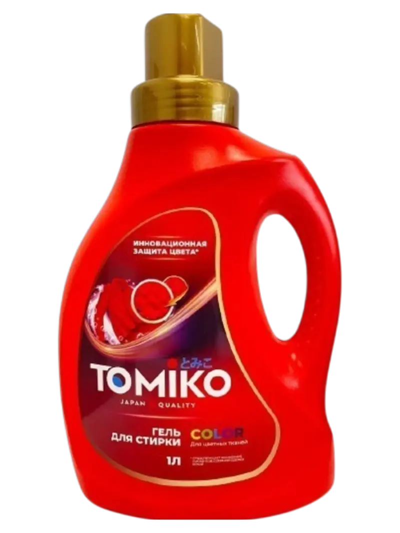 Гель для стирки цветных тканей Tomiko
