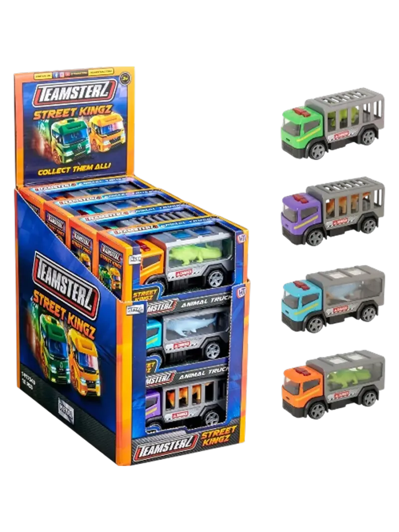 Машинка игрушечная металлическая HTI Teamsterz Animal Trucks