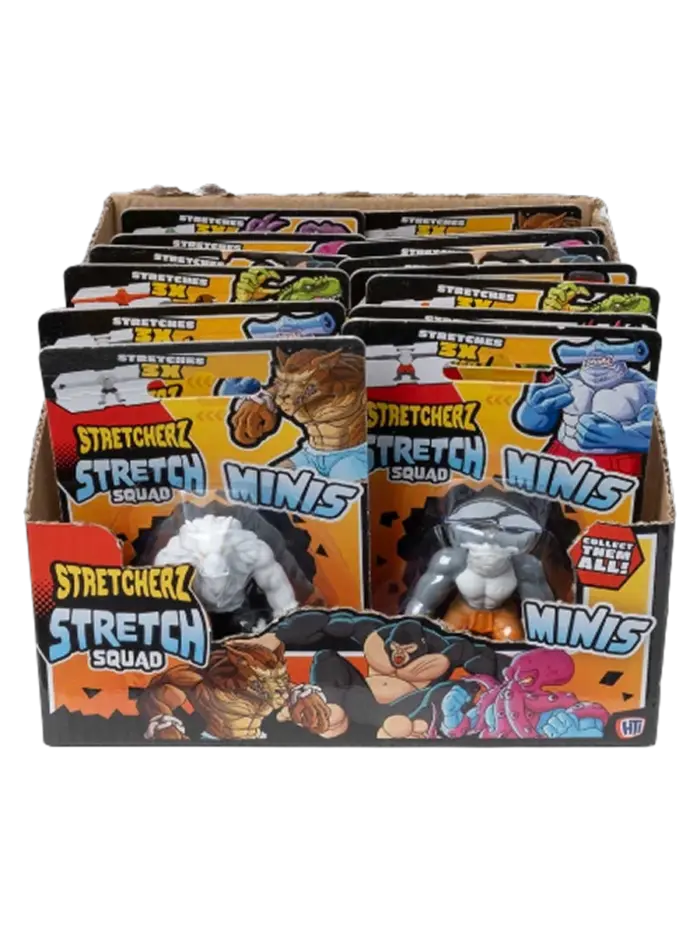 Набор тянущихся фигурок HTI Stretch Squad Набор тянущихся фигурок HTI Stretch Squad