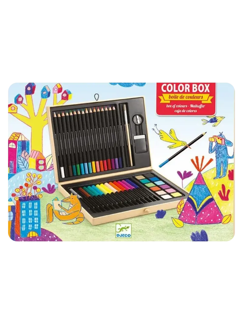 Большой художественный набор для рисования DJECO Color Box