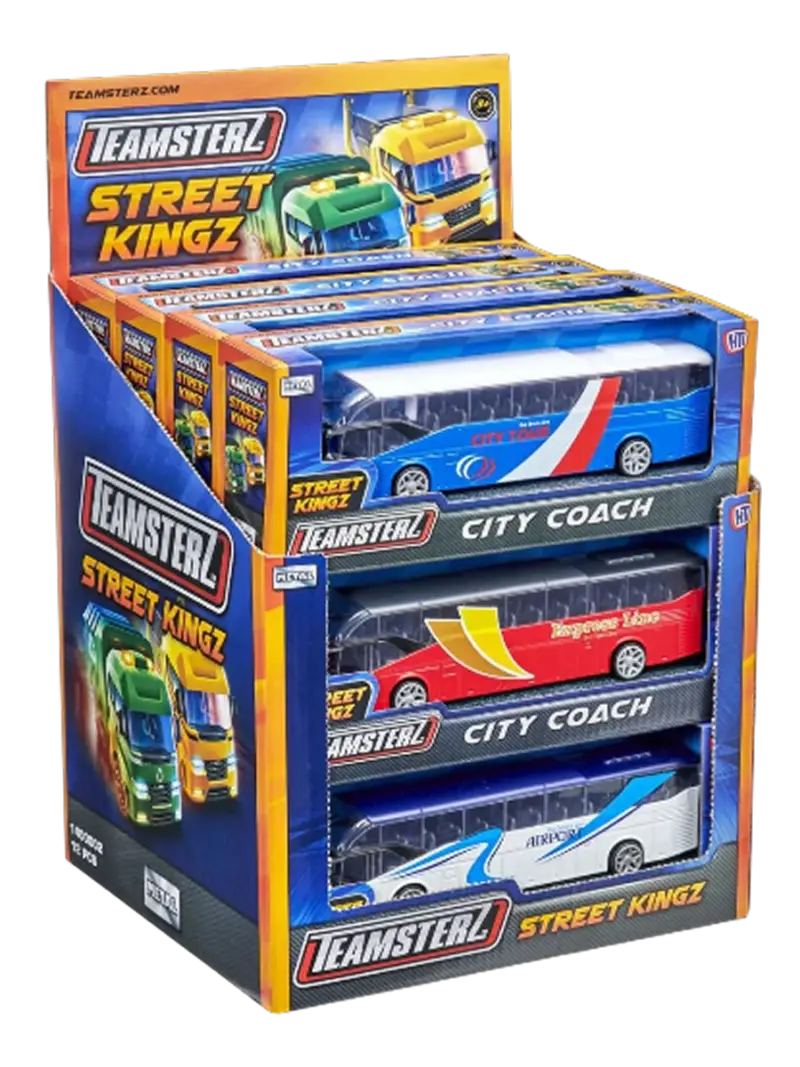Автобус игрушечный HTI Teamsterz Street Kingz