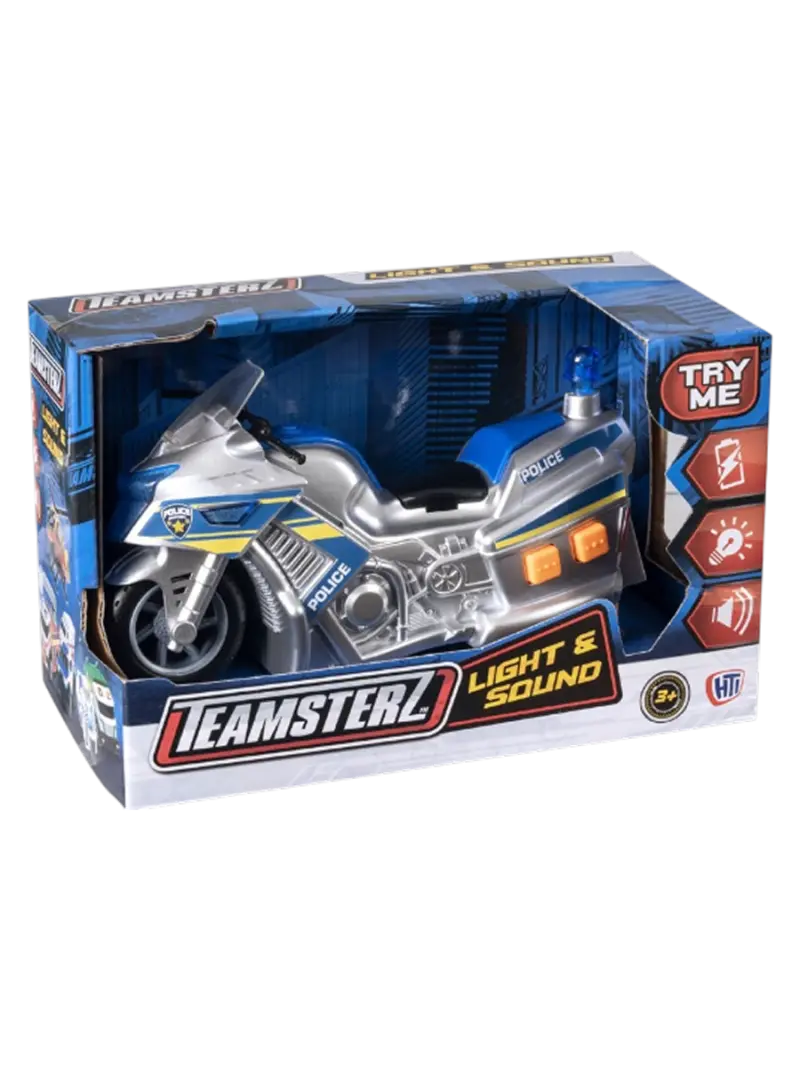 Мотоцикл игрушечный интерактивный HTI Teamsterz Police