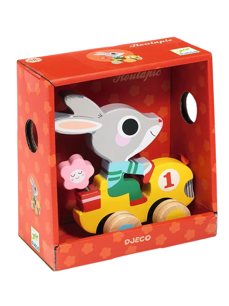 Игрушка-каталка деревянная Djeco