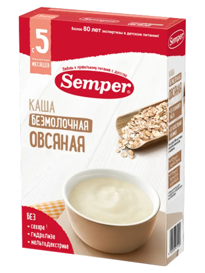 Каша детская Semper безмолочная Каша детская Semper безмолочная