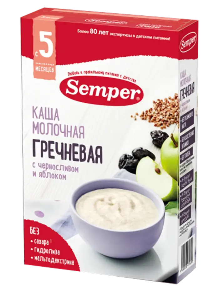 Каша детская Semper молочная Каша детская Semper молочная